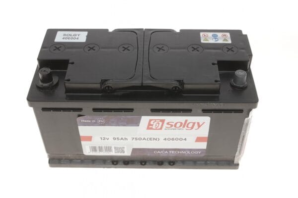 Акумулятор Solgy 12В 95Ah, 750A (EN) R+, 406004