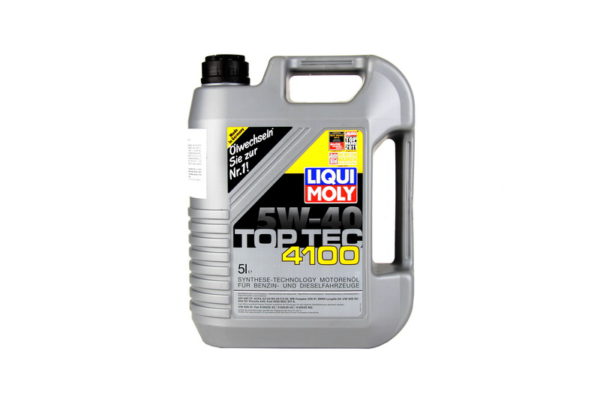 Олива LIQUI MOLY Top Tec 4100 SAE 5W-40 5л – LIM9511 5W40 5L