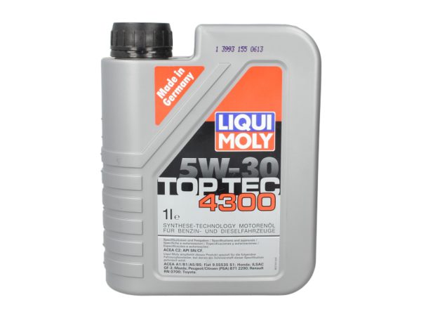 Олива LIQUI MOLY Top Tec 4600, 5W30 1 л. – LIM2323 5W30 1L