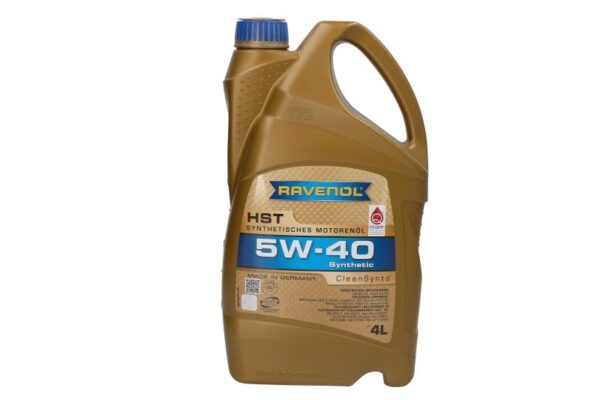 Олива RAVENOL – RAV HST SAE 5W40 4L