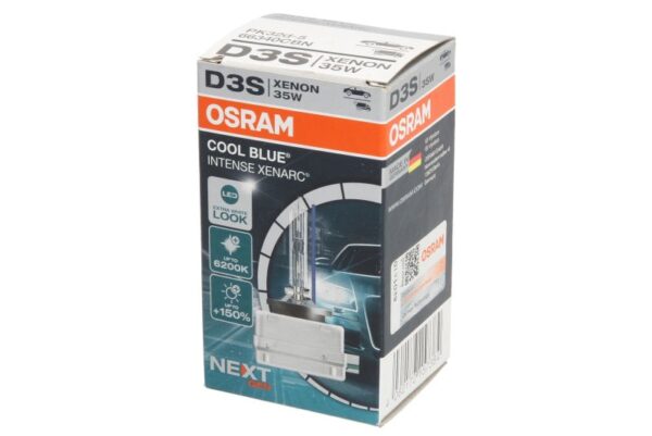 Лампа D3S OSRAM Cool Blue Intense NextGen +150% 6200K ксенон, OSR66340 CBN