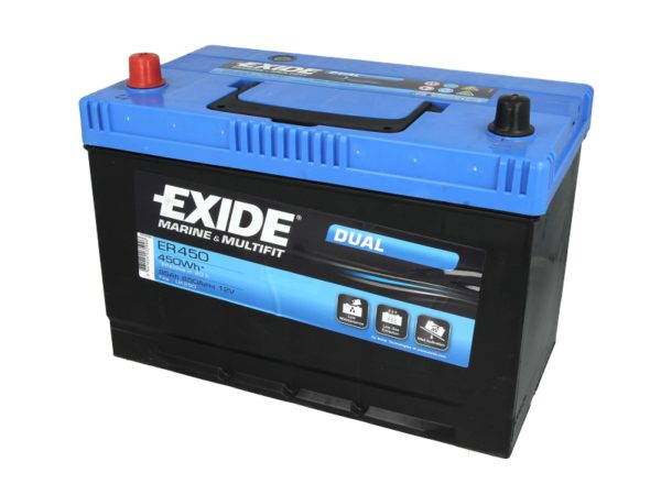 Акумулятор EXIDE Dual 12В 95Ah 650A (EN) (L+) – ER450