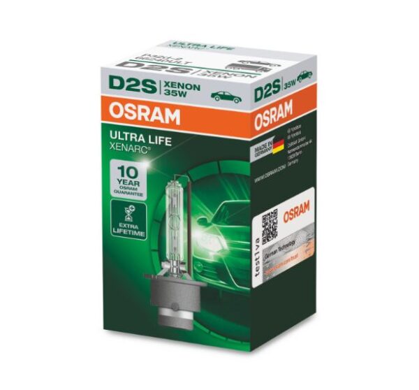 Лампа ксенонова OSRAM Ultra Life D2S 4300K, OSR66240 XENARC ULT