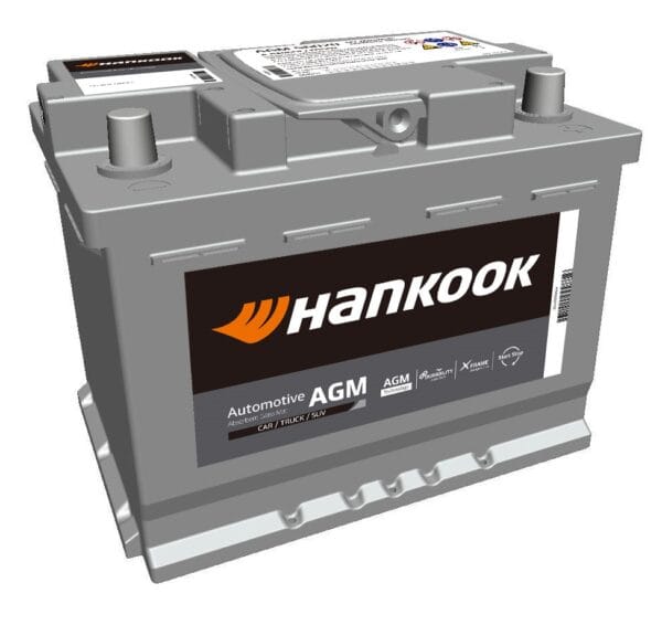 Акумулятор HANKOOK 2В 60Агод/680А Start&Stop AGM (R+) – AGM56020