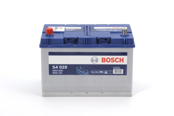 Акумулятор Bosch S4 95Ah 830A 12V «+» ліворуч (L+) – 0 092 S40 290