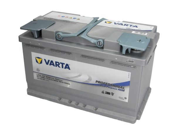 Акумулятор VARTA AGM 80Ah 12V R+ EN800 Professional Dual Purpose (LA80) подвійного приначення – VA840080080