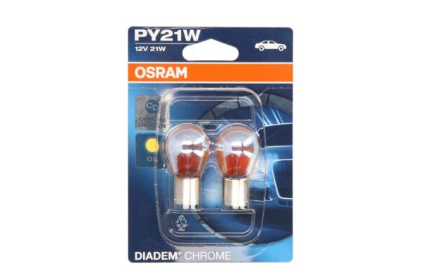 Лампа PY21W OSRAM, OSR7507 DC-02B NG