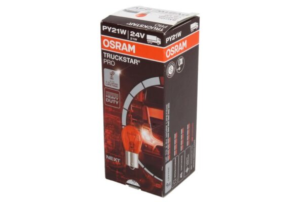 Лампа PY21W OSRAM, OSR7510 TSP NG K10SZT