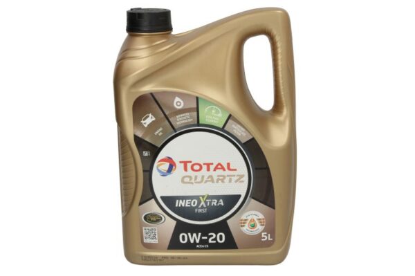 Олива TOTAL QUARTZ INEO XTRA First 0W20 5л – QUARTZ XTRA F. 0W20 5L