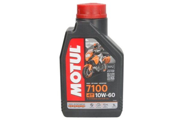 Олива MOTUL 4T 7100 10W60 – 7100 10W60 1L 104100