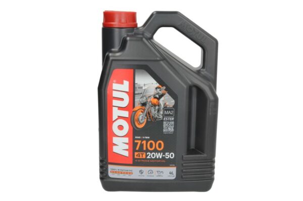 Олива MOTUL 7100 4T 20W50 – 7100 20W50 4L 104104