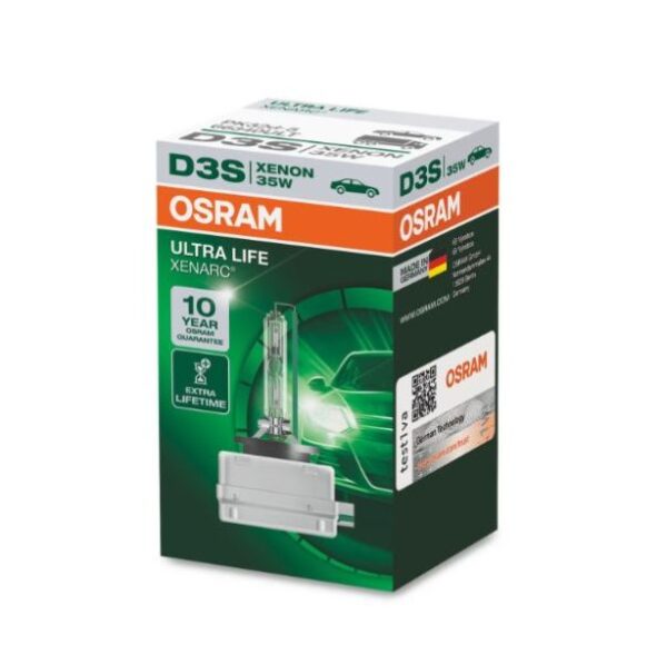 Лампа D3S OSRAM Ultra Life  4300K, OSR66340 XENARC ULT