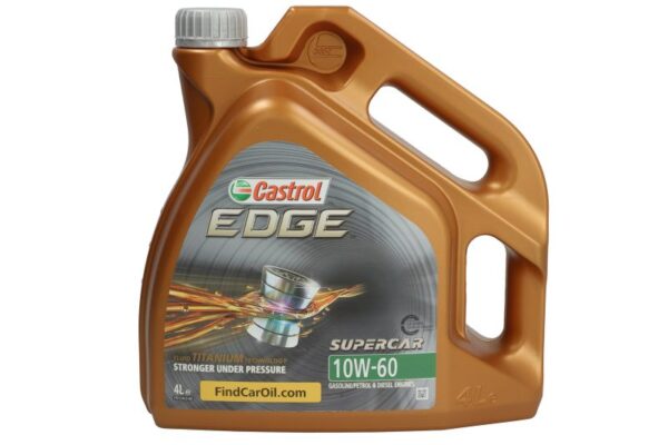 Олива CASTROL – EDGE 10W60 SUPERCAR 4L