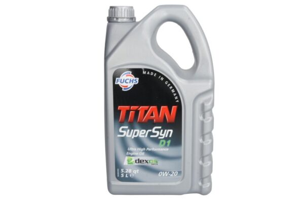 Олива FUCHS SUPERSYN – TITAN SUPERS.D1 0W20 5L