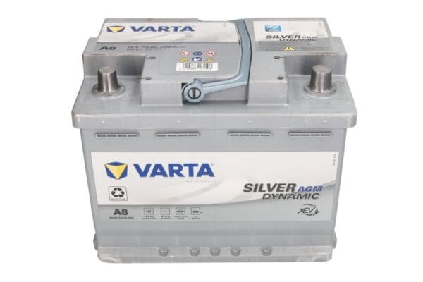 Акумулятор VARTA Silver Dynamic AGM R+ 60Ah 680A 12V – VA560901068