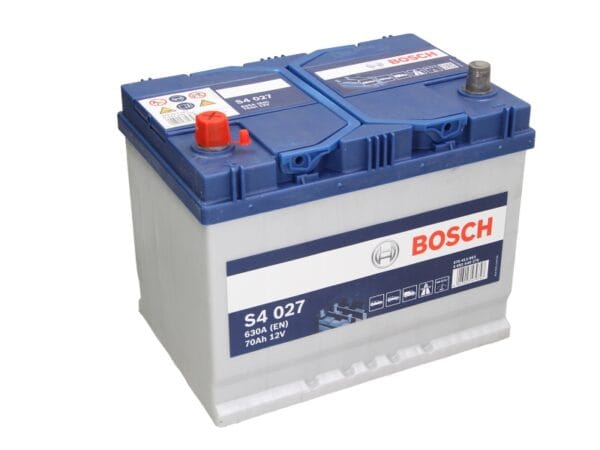 Акумулятор BOSCH S4 70Ah 630A 12V L+ – 0 092 S40 270