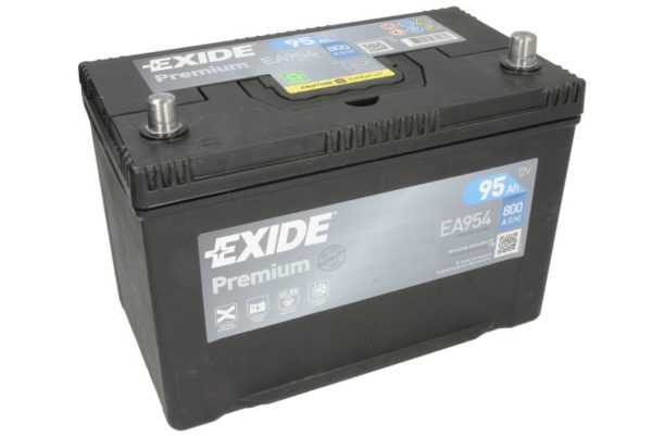 Акумулятор EXIDE PREMIUM  95Аh 800Ah R+ 6СТ-95 (EA954)