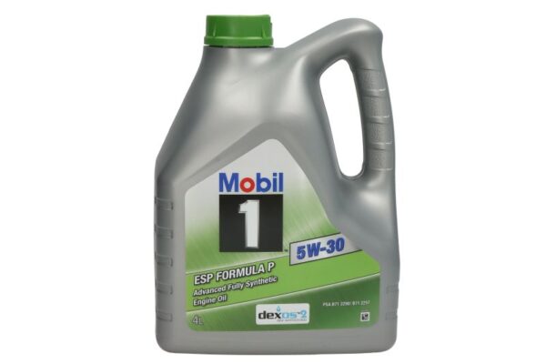 Олива MOBIL ESP Formula 5W-30 4л. – MOBIL 1 ESP 5W30 F-P 4L