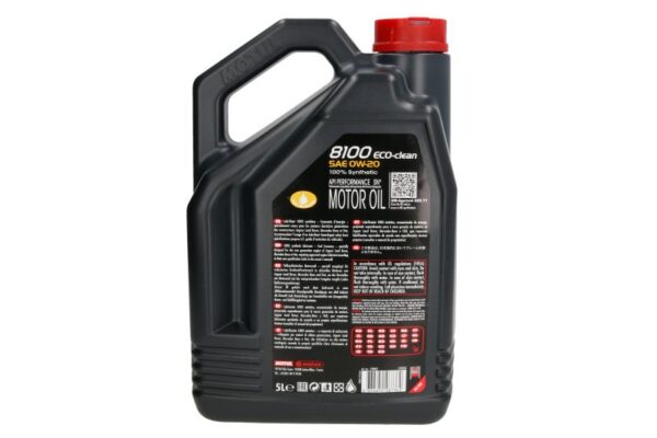 Олива MOTUL – 8100 ECO-CLEAN 0W20 5L