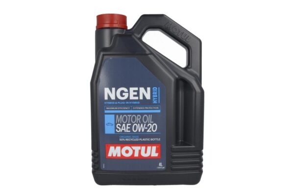 Олива MOTUL – NGEN HYBRID 0W20 4L