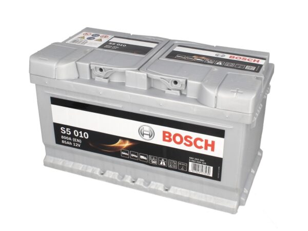 Акумулятор BOSCH S5 85Ah 800A 12V «+» праворуч – 0092S50100