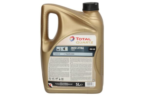 Олива TOTAL QUARTZ INEO XTRA First 0W20 5л – QUARTZ XTRA F. 0W20 5L