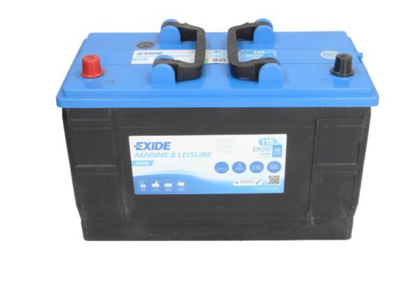 Акумулятор EXIDE Dual 12В 115Ah 760A (EN) (L+) – ER550