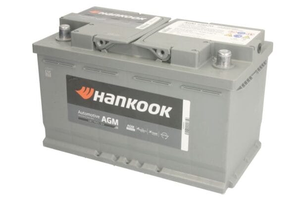 Акумулятор HANKOOK 80AH, 800A(EN) 12V START/STOP R+ AGM – AGM58020