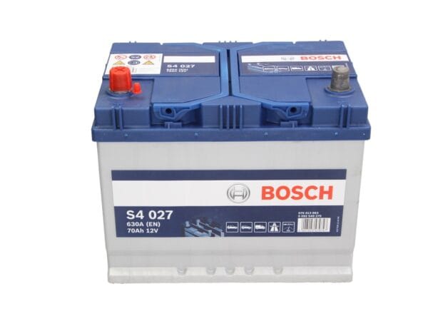 Акумулятор BOSCH S4 70Ah 630A 12V L+ – 0 092 S40 270