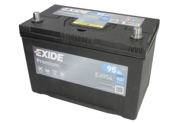 Акумулятор EXIDE PREMIUM  95Аh 800Ah R+ 6СТ-95 (EA954)