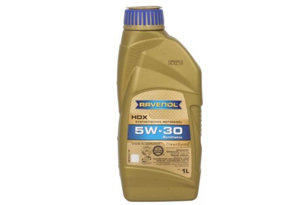 Олива RAVENOL – RAV HDX SAE 5W30 1L