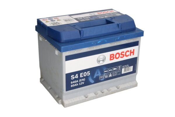 Акумулятор BOSCH S4  60Аг 640А(EN) EFB  R+ 12В – 0 092 S4E 051