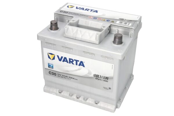 Акумулятор VARTA Silver Dynamic C30 54Ah 530A 12V «+» праворуч – SD554400053