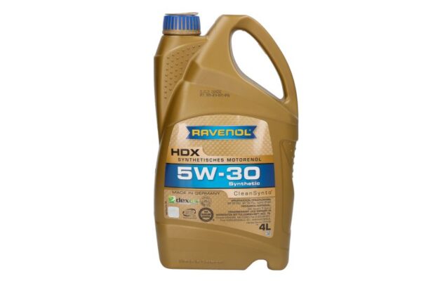 Олива RAVENOL – RAV HDX SAE 5W30 4L