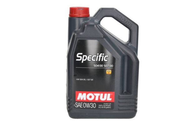 Олива MOTUL SPECIFIC 504/507 0W30 5L – SPECIFIC 504/507 0W30 5L