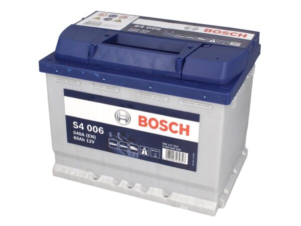 Акумулятор BOSCH 6СТ-60 S4 Silver 0092S40060 – 0 092 S40 060