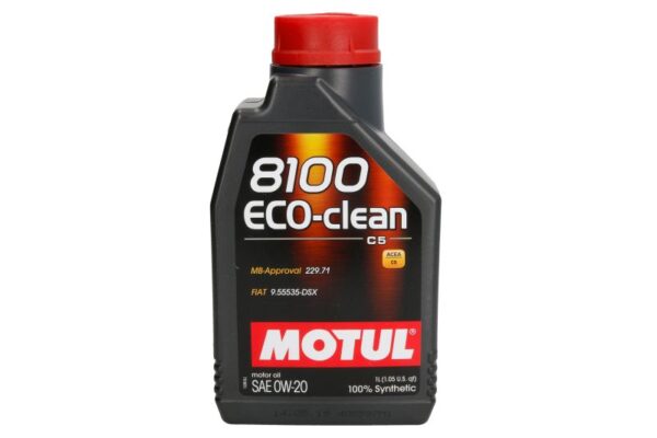 Олива MOTUL – 8100 ECO-CLEAN 0W20 1L