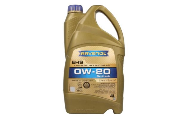 Олива RAVENOL – RAV EHS SAE 0W20 4L