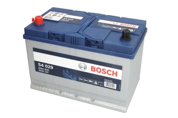 Акумулятор Bosch S4 95Ah 830A 12V «+» ліворуч (L+) – 0 092 S40 290