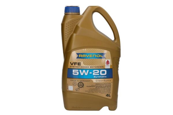 Олива RAVENOL – RAV VFE SAE 5W20 4L