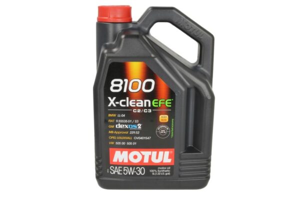 Олива MOTUL – 8100 X-CLEAN EFE 5W30 5L