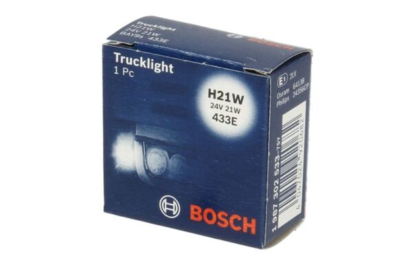 Лампа H21W BOSCH Trucklight 24В, 1 987 302 533