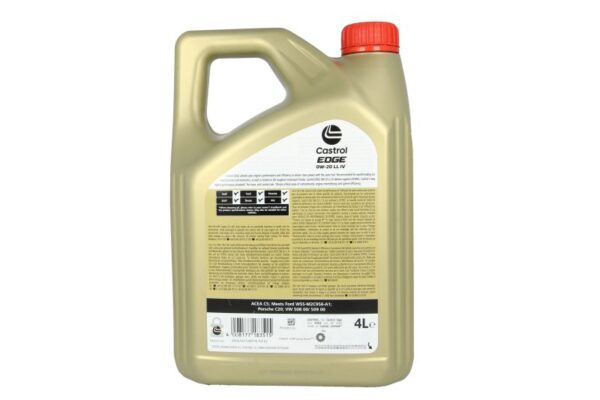 Олива CASTROL – EDGE 0W20 LL IV 4L